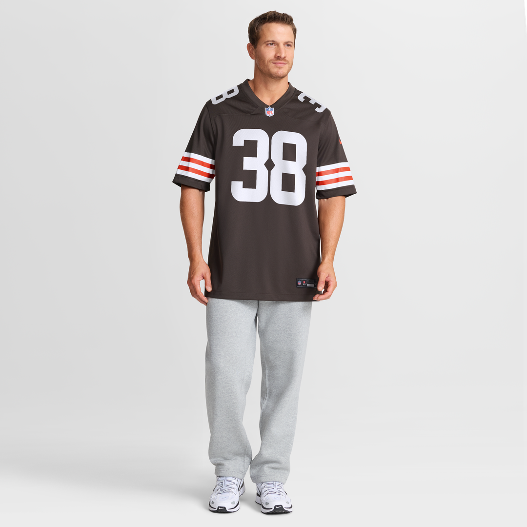 Men's Cleveland Browns Jaleel McLaughlin Nike Brown Team product image 2