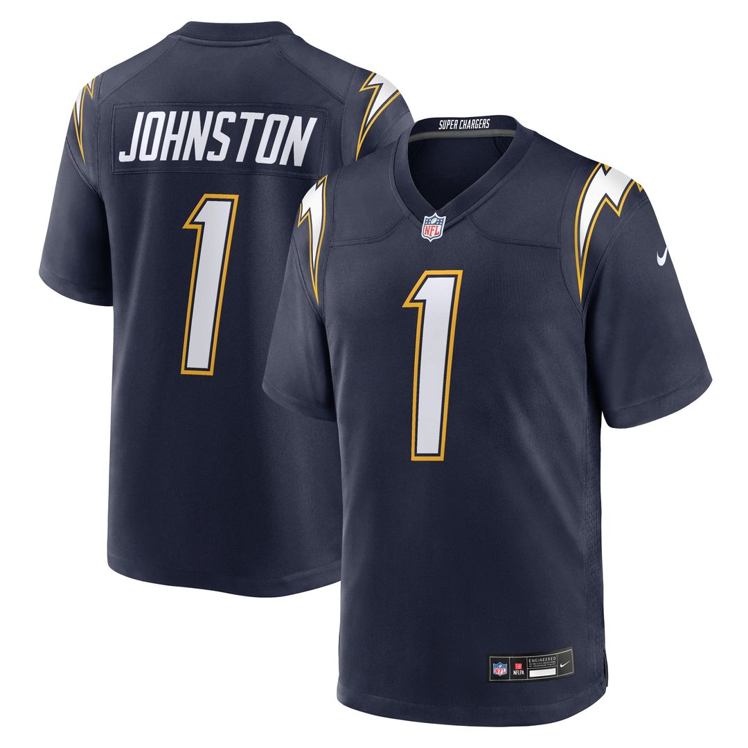 Men's Los Angeles Chargers Quentin Johnston Nike Gold product image 34