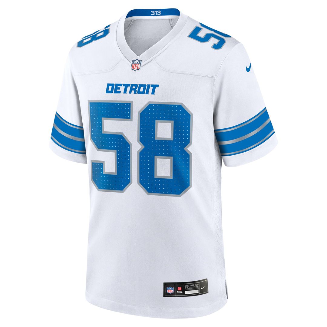 Men's Detroit Lions Penei Sewell Nike Blue Game Jersey product image 24