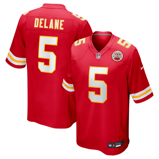 Men's Kansas City Chiefs Mansoor Delane Nike Red Team Game product image 1