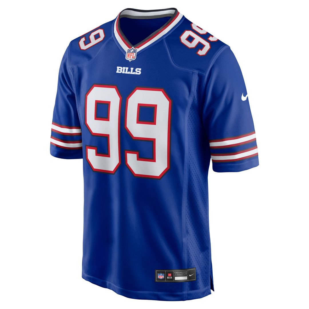 Men's Buffalo Bills T.J. Parker Nike Royal Game Jersey product image 2