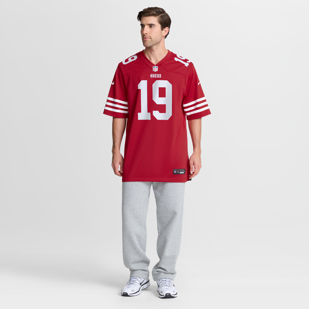 Men's San Francisco 49ers Trent Taylor Nike Scarlet Team product image 7