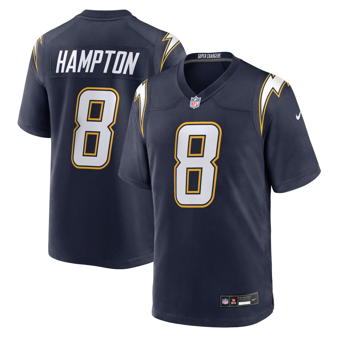Men's Los Angeles Chargers Omarion Hampton Nike Gold product image 7