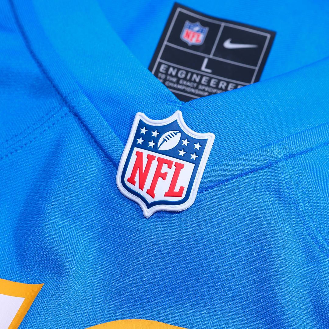 Men's Los Angeles Chargers Andre James Nike Powder Blue product image 4