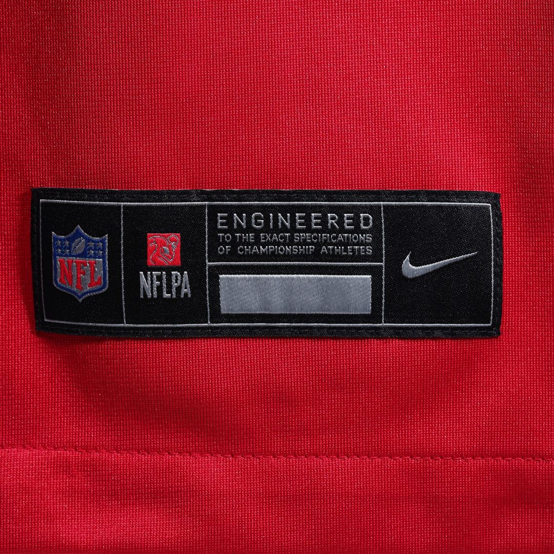 Men's Tampa Bay Buccaneers Rashad Wisdom Nike Red Team Game product image 6
