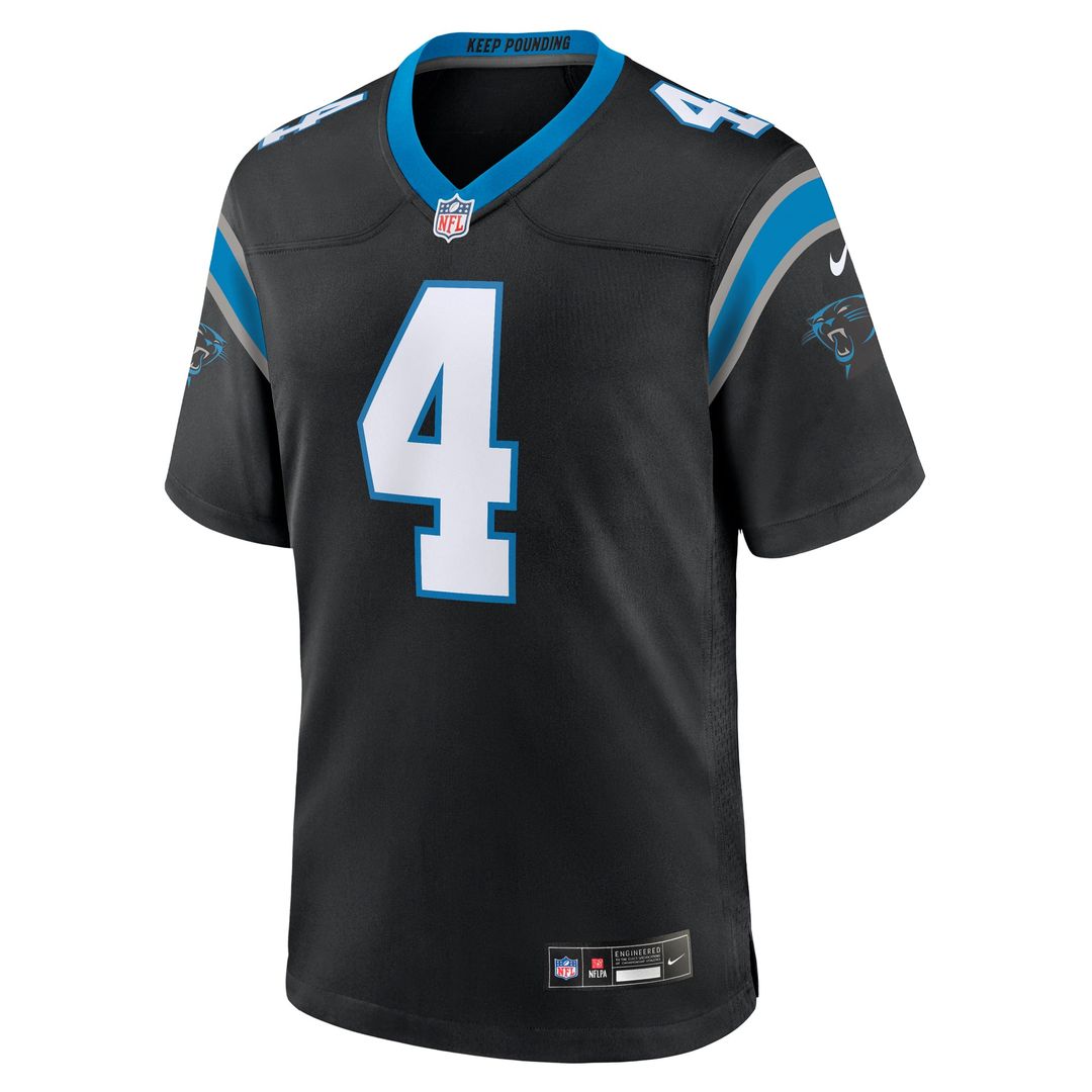 Men's Carolina Panthers Tetairoa McMillan Nike Blue product image 8