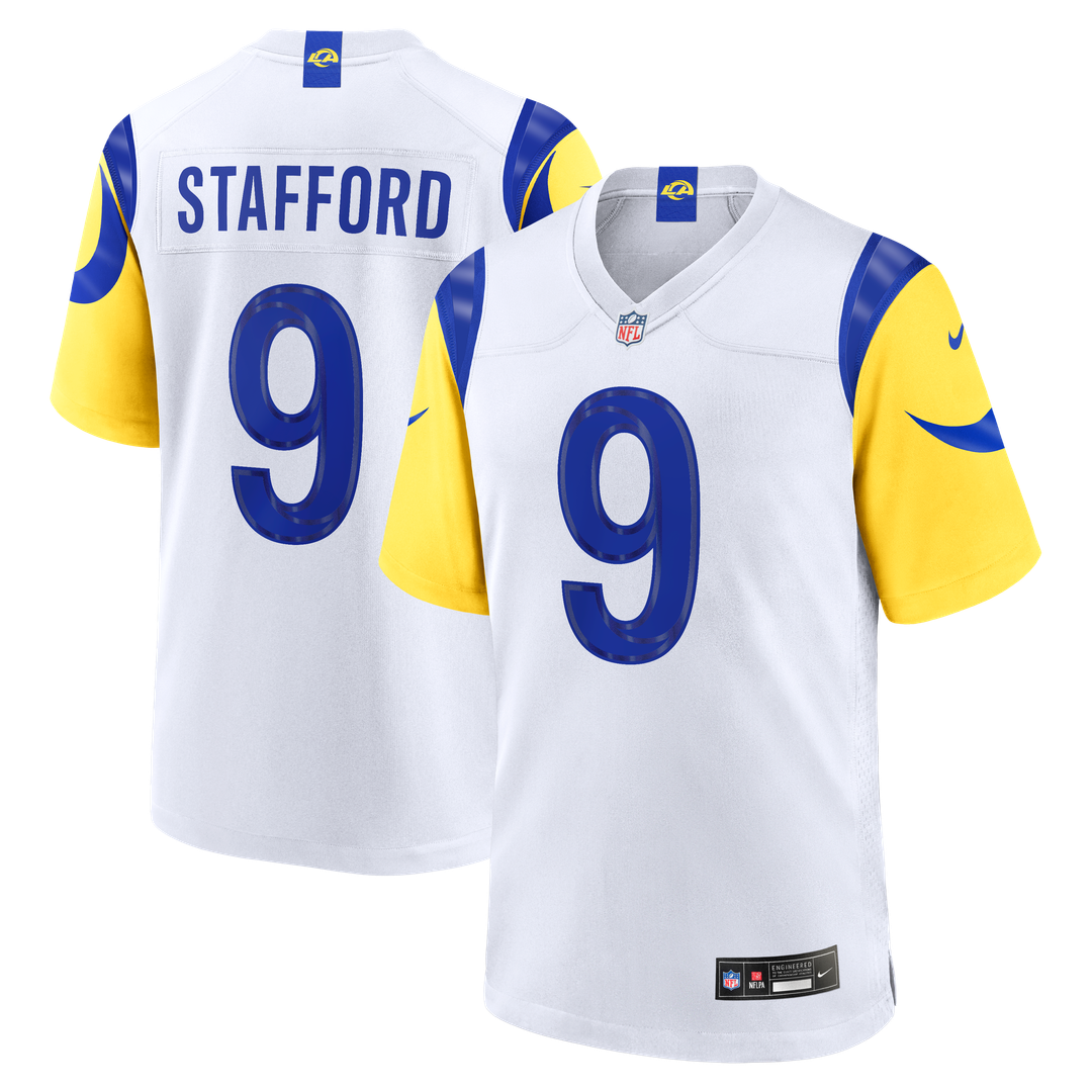 Men's Los Angeles Rams Matthew Stafford Nike White Game product image 1