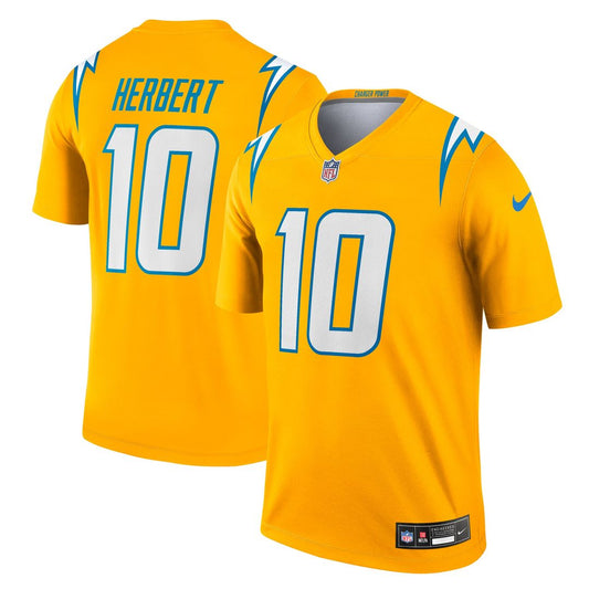 Men's Los Angeles Chargers Justin Herbert Nike Gold product image 1