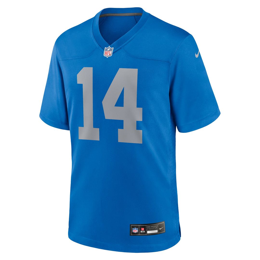 Men's Detroit Lions Amon-Ra St. Brown Nike Blue Alternate product image 2