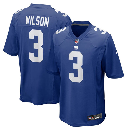 Men's New York Giants Russell Wilson Nike Royal Game Jersey product image 1