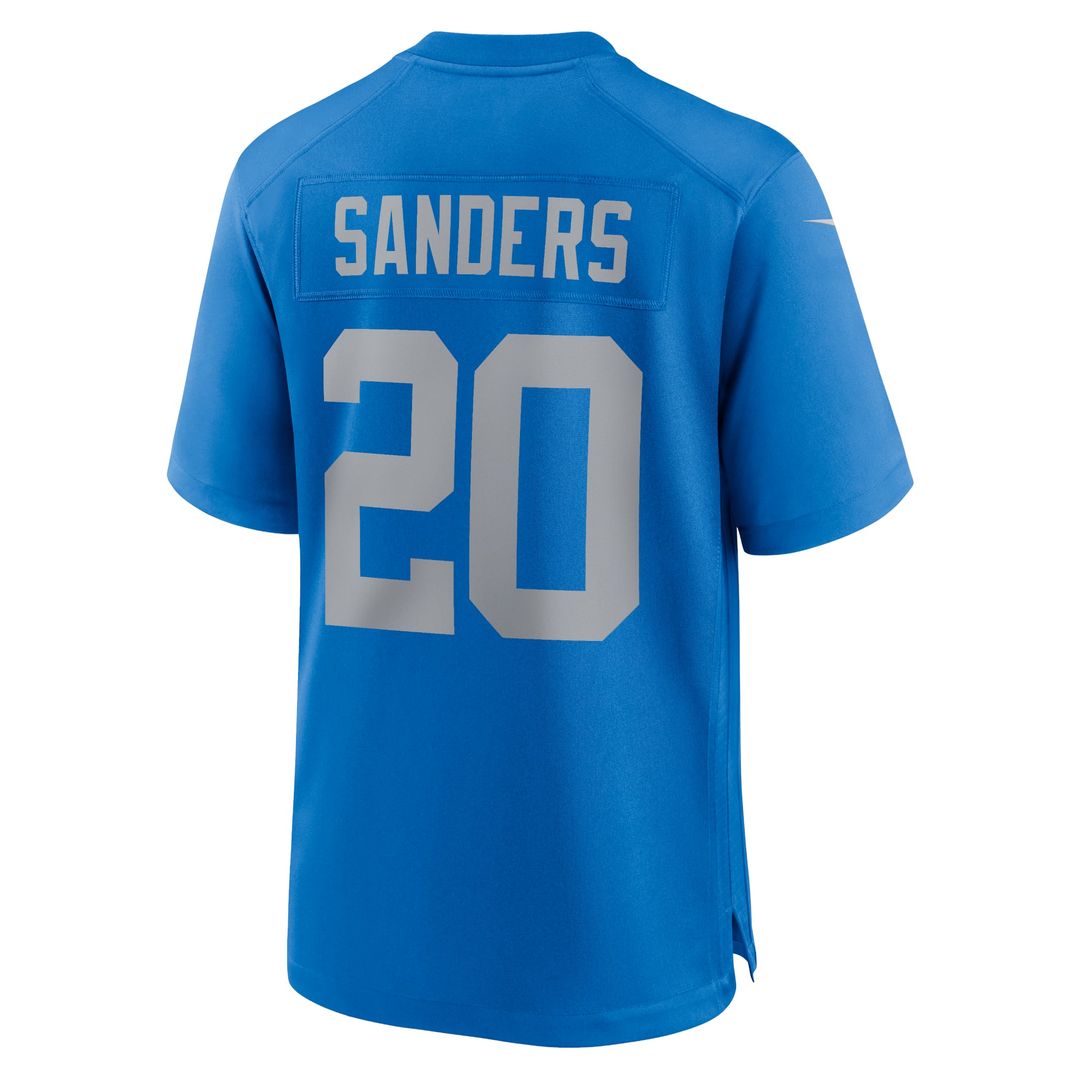 Men's Detroit Lions Barry Sanders Nike Blue Alternate Game product image 3