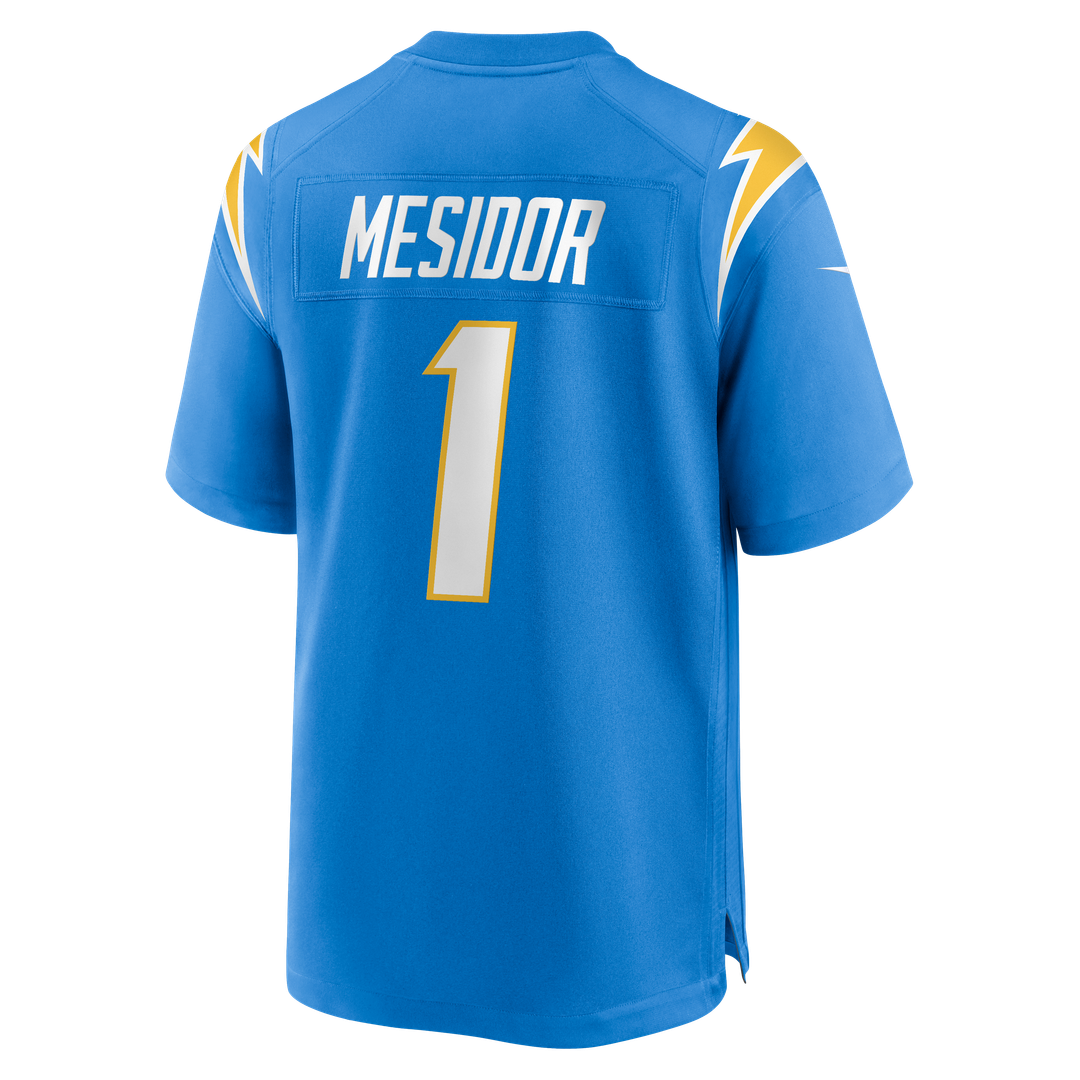 Men's Los Angeles Chargers Akheem Mesidor Nike Powder Blue product image 3