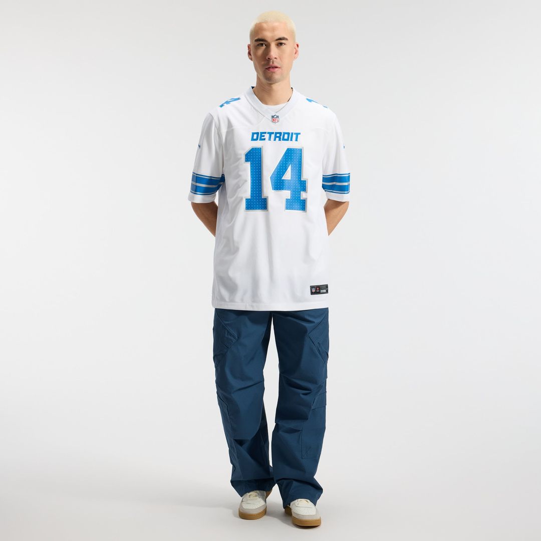 Men's Detroit Lions Amon-Ra St. Brown Nike Blue Game Jersey product image 30