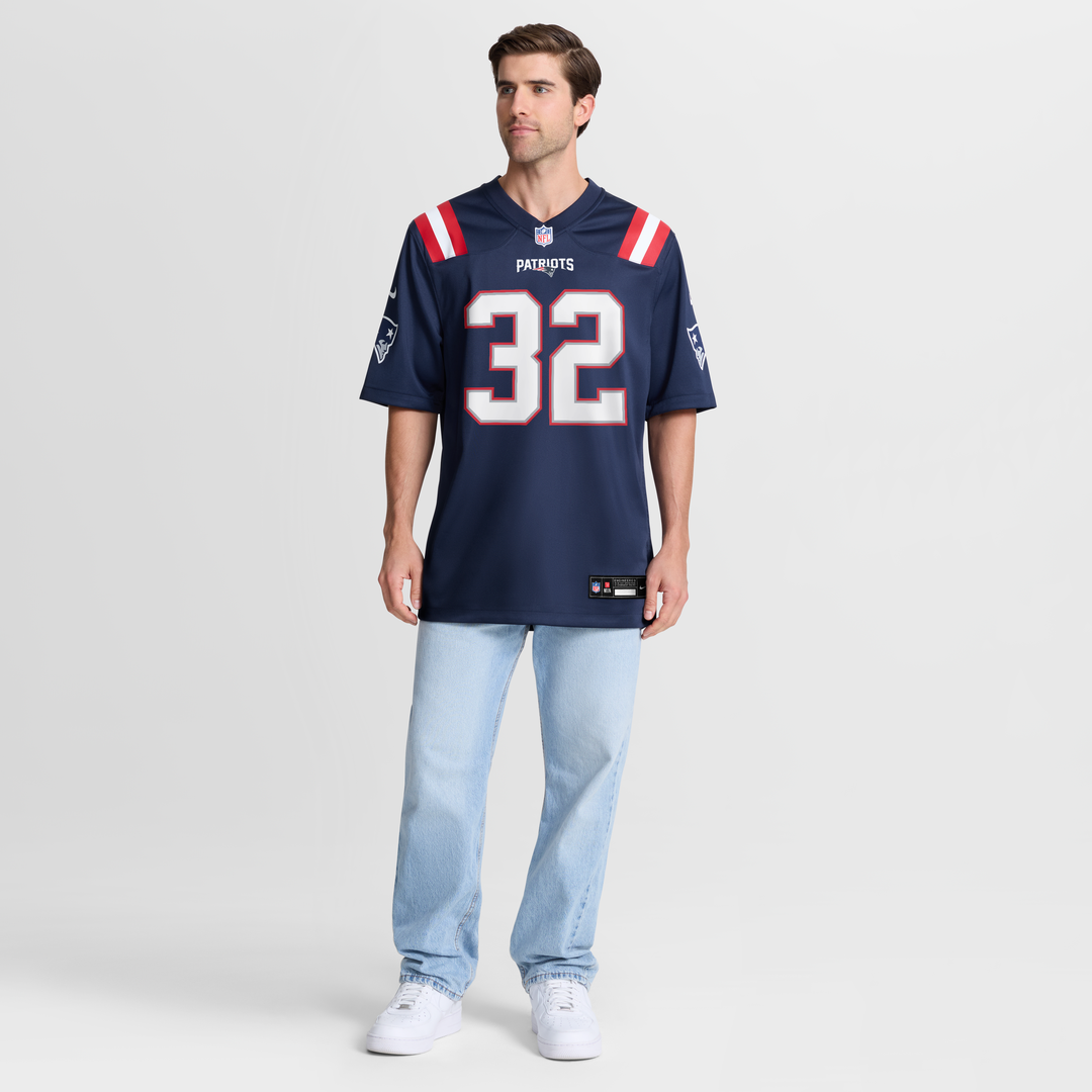Men's New England Patriots TreVeyon Henderson Nike Red product image 13