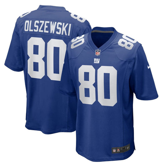 Men's New York Giants Gunner Olszewski Nike Royal Team Game product image 1