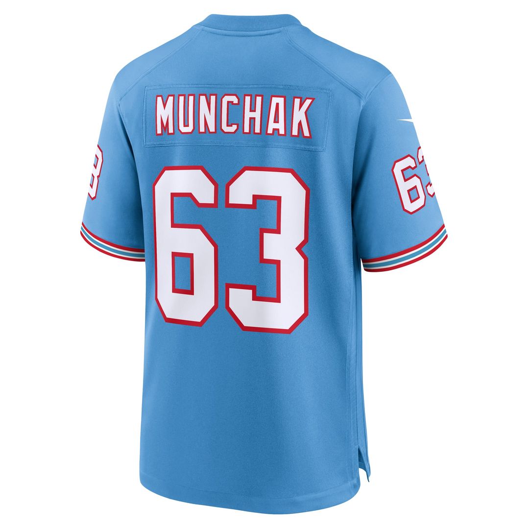 Men's Tennessee Titans Mike Munchak Nike Light Blue Retired product image 3