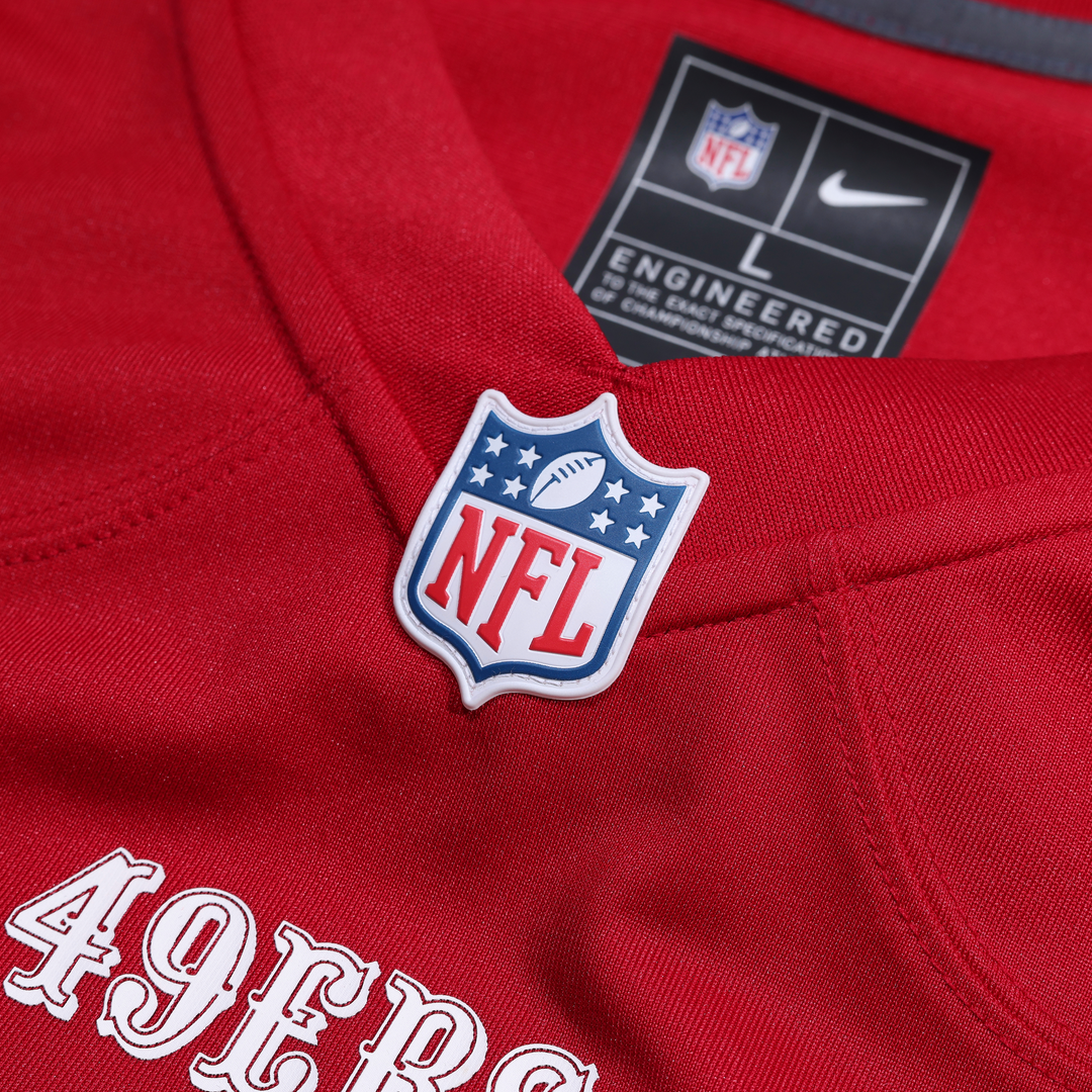 Men's San Francisco 49ers Brett Toth Nike Scarlet Team Game product image 6