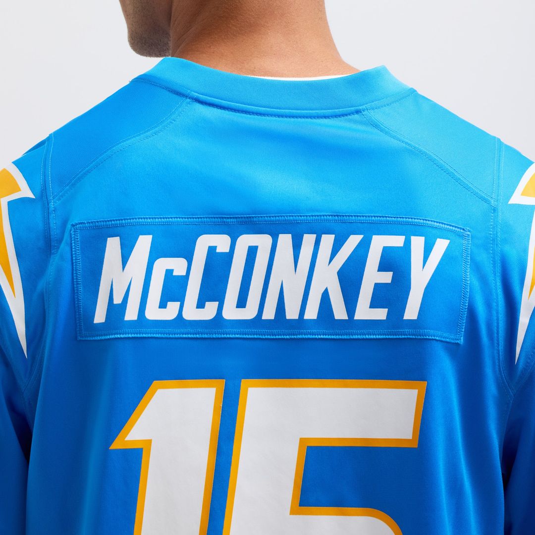 Men's Los Angeles Chargers Ladd McConkey Nike Powder Blue product image 12