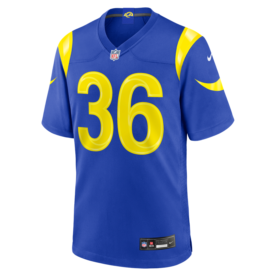 Men's Los Angeles Rams Alex Johnson Nike Royal Team Game product image 2