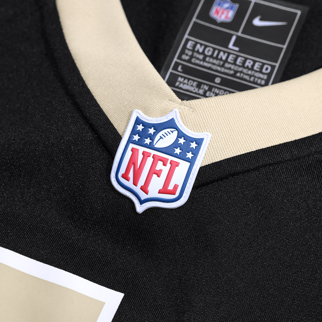Men's New Orleans Saints Mason Pline Nike Black Team Game product image 4
