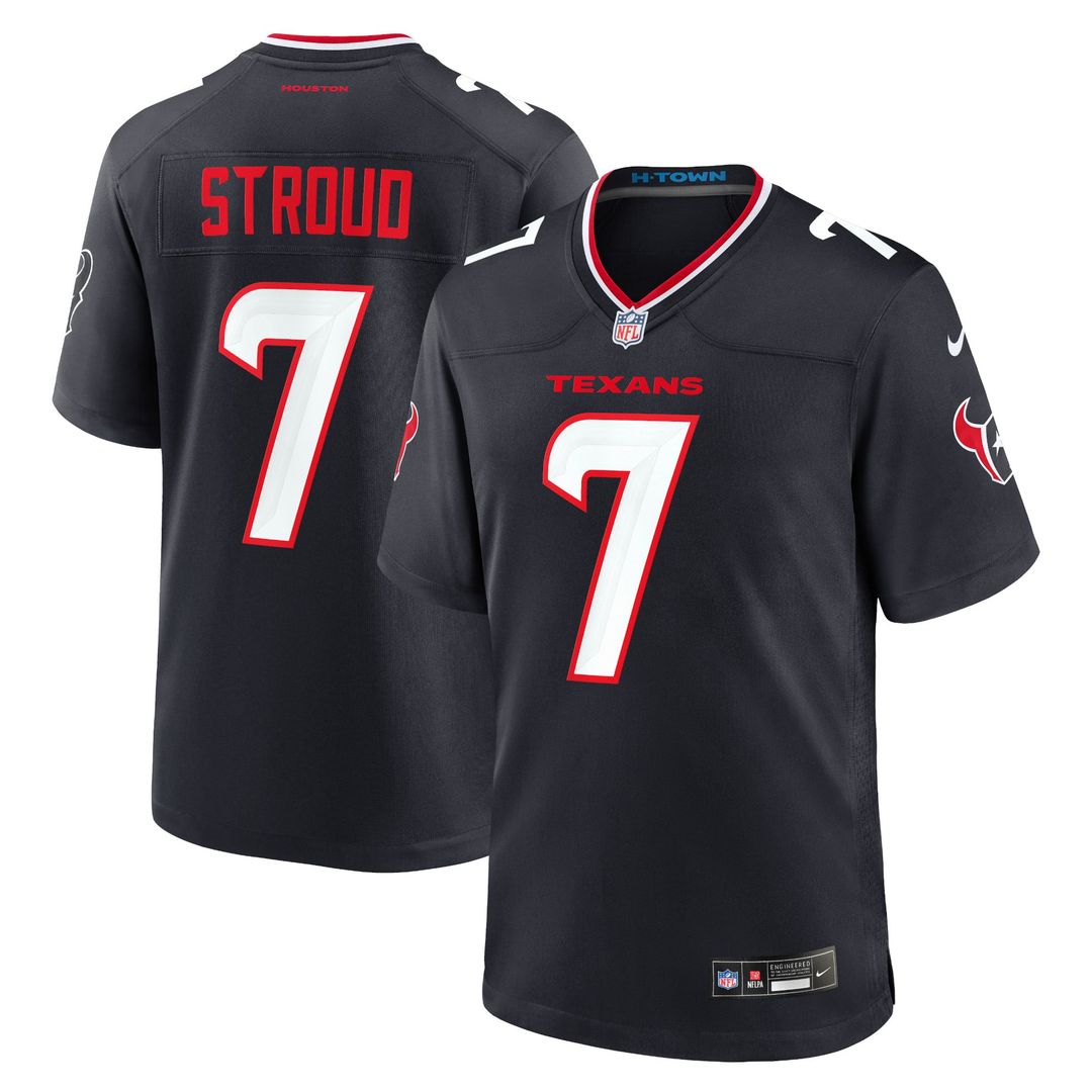 Men's Houston Texans C.J. Stroud Nike Red Alternate Game product image 12