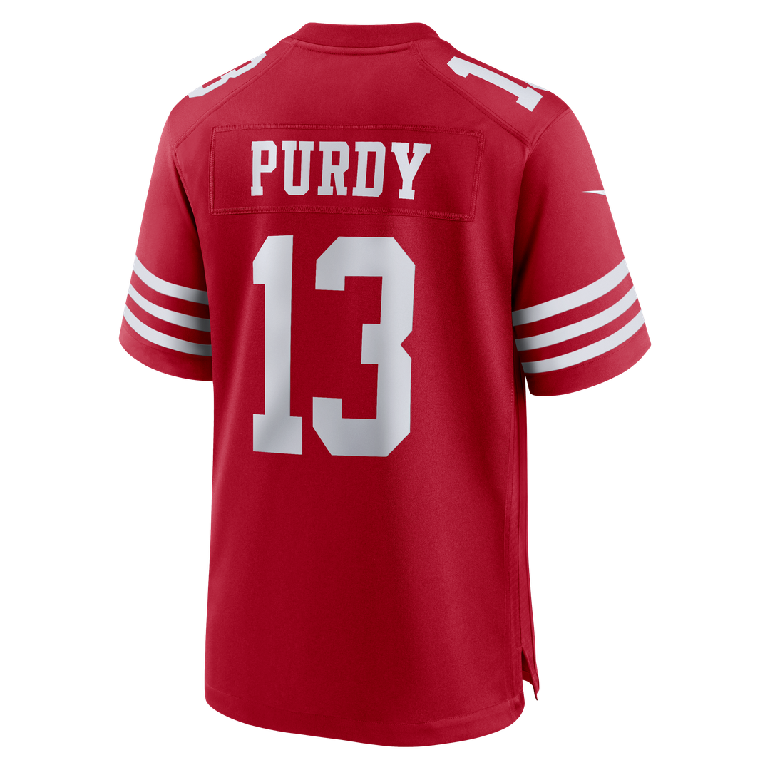 Men's San Francisco 49ers Brock Purdy Nike White 80th product image 13