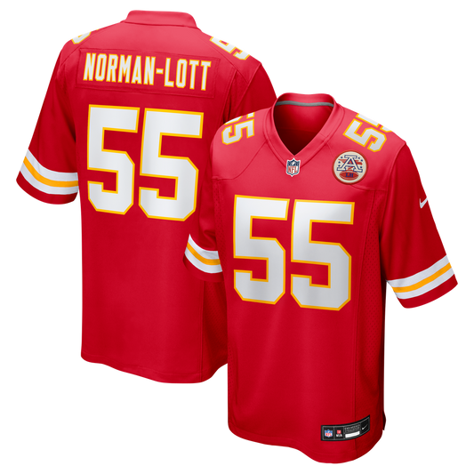 Men's Kansas City Chiefs Omarr Norman-Lott Nike Red Team product image 1
