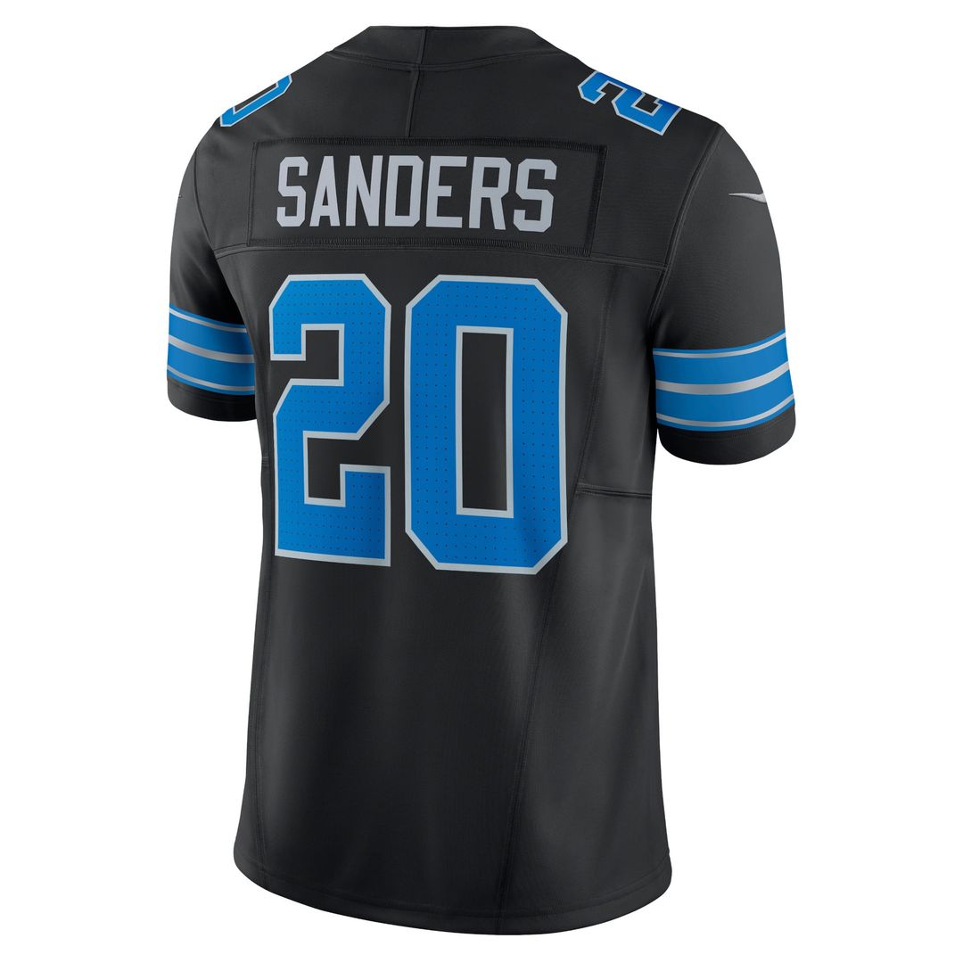 Men's Detroit Lions Barry Sanders Nike Black 2nd Alternate product image 6