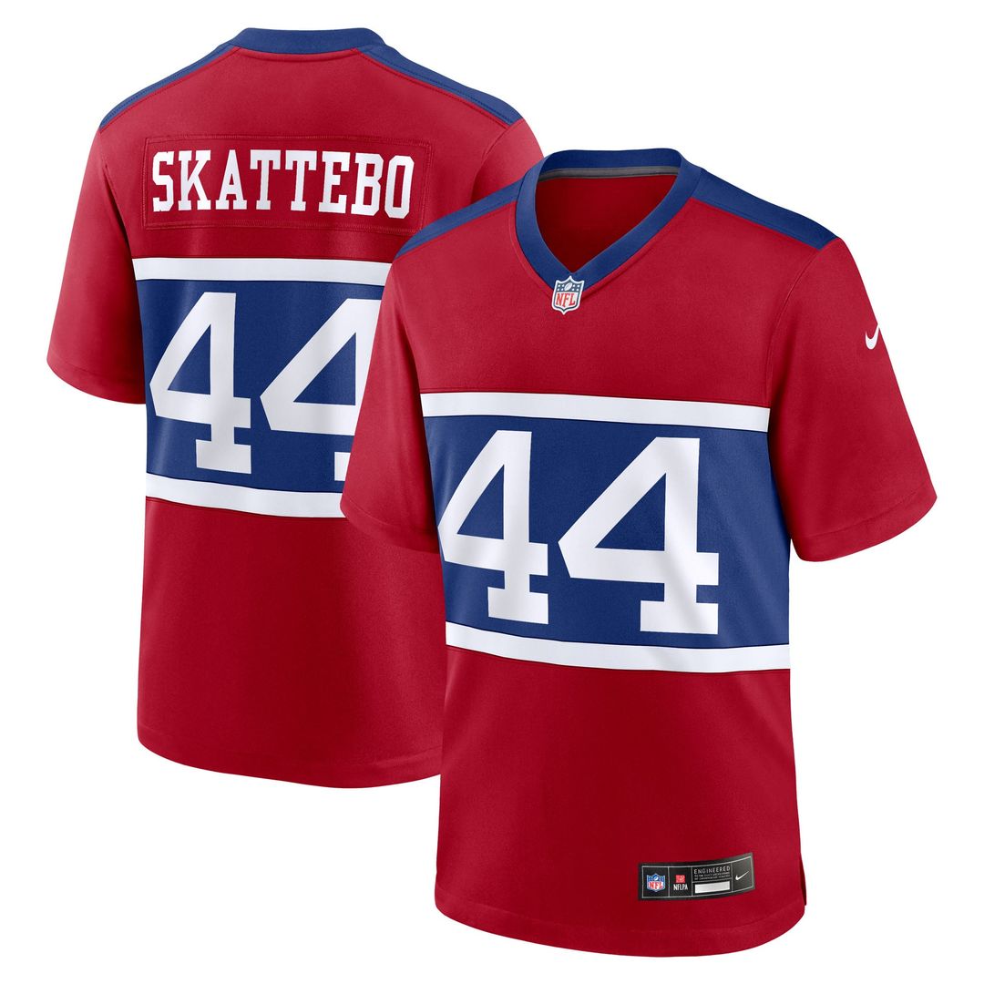 Men's New York Giants Cam Skattebo Nike Red Alternate product image 7