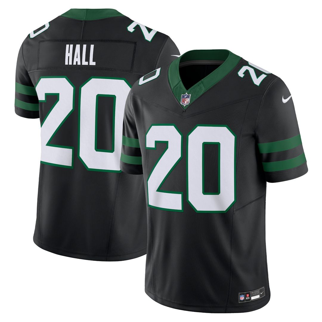 Men's New York Jets Breece Hall Nike Legacy Black Alternate product image 1