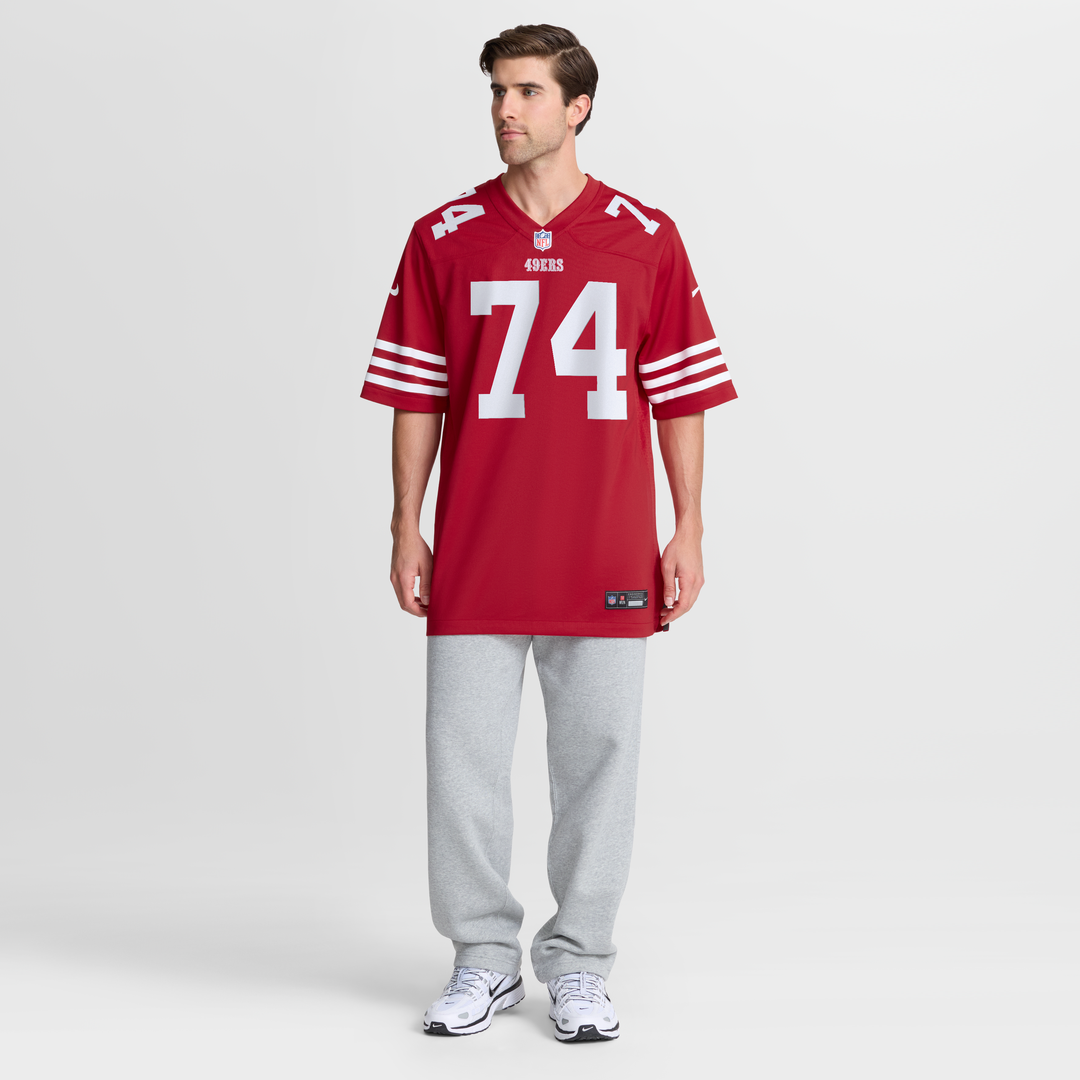 Men's San Francisco 49ers Brett Toth Nike Scarlet Team Game product image 4