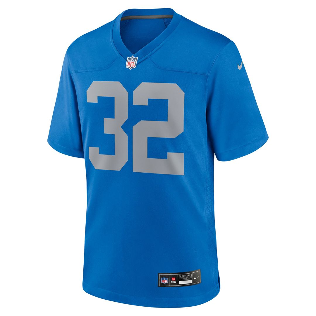 Men's Detroit Lions Brian Branch Nike Blue Alternate Game product image 2