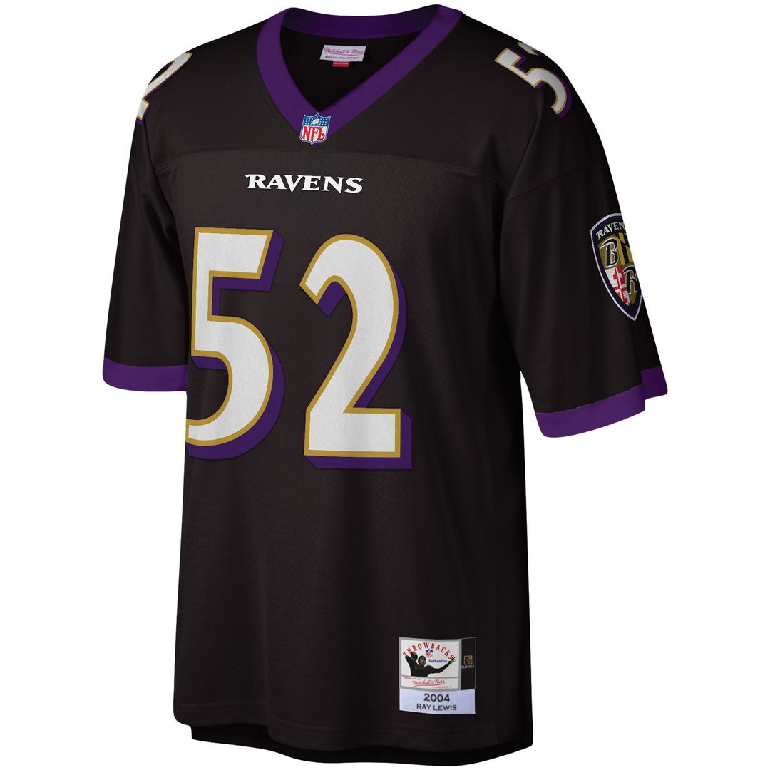 Men's Baltimore Ravens Ray Lewis Mitchell & Ness Black product image 2
