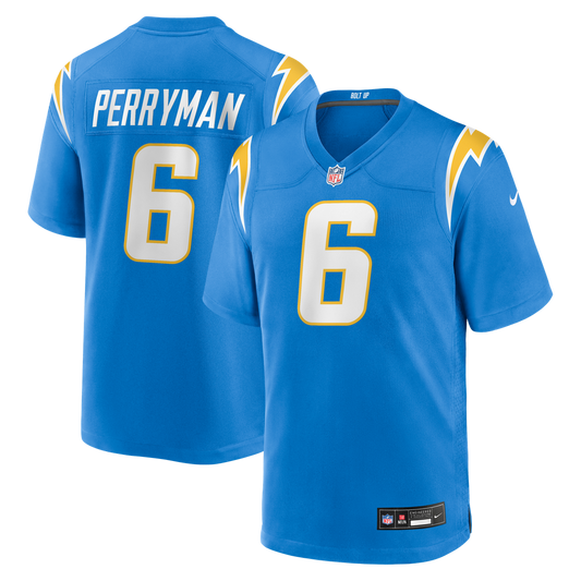 Men's Los Angeles Chargers Denzel Perryman Nike Powder Blue product image 1
