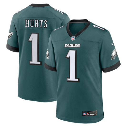 Men's Philadelphia Eagles Jalen Hurts Nike Midnight Green product image 1