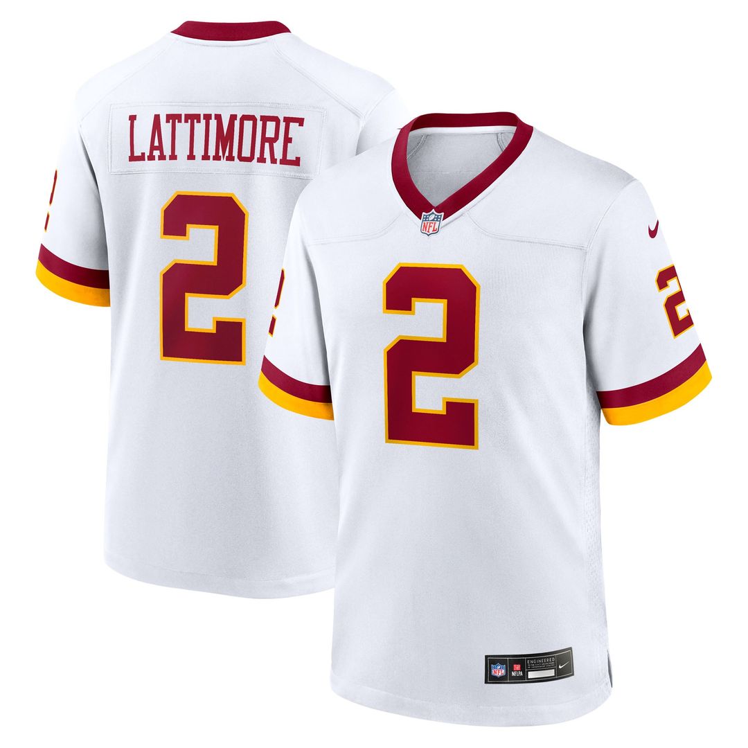 Men's Washington Commanders Marshon Lattimore Nike White product image 1