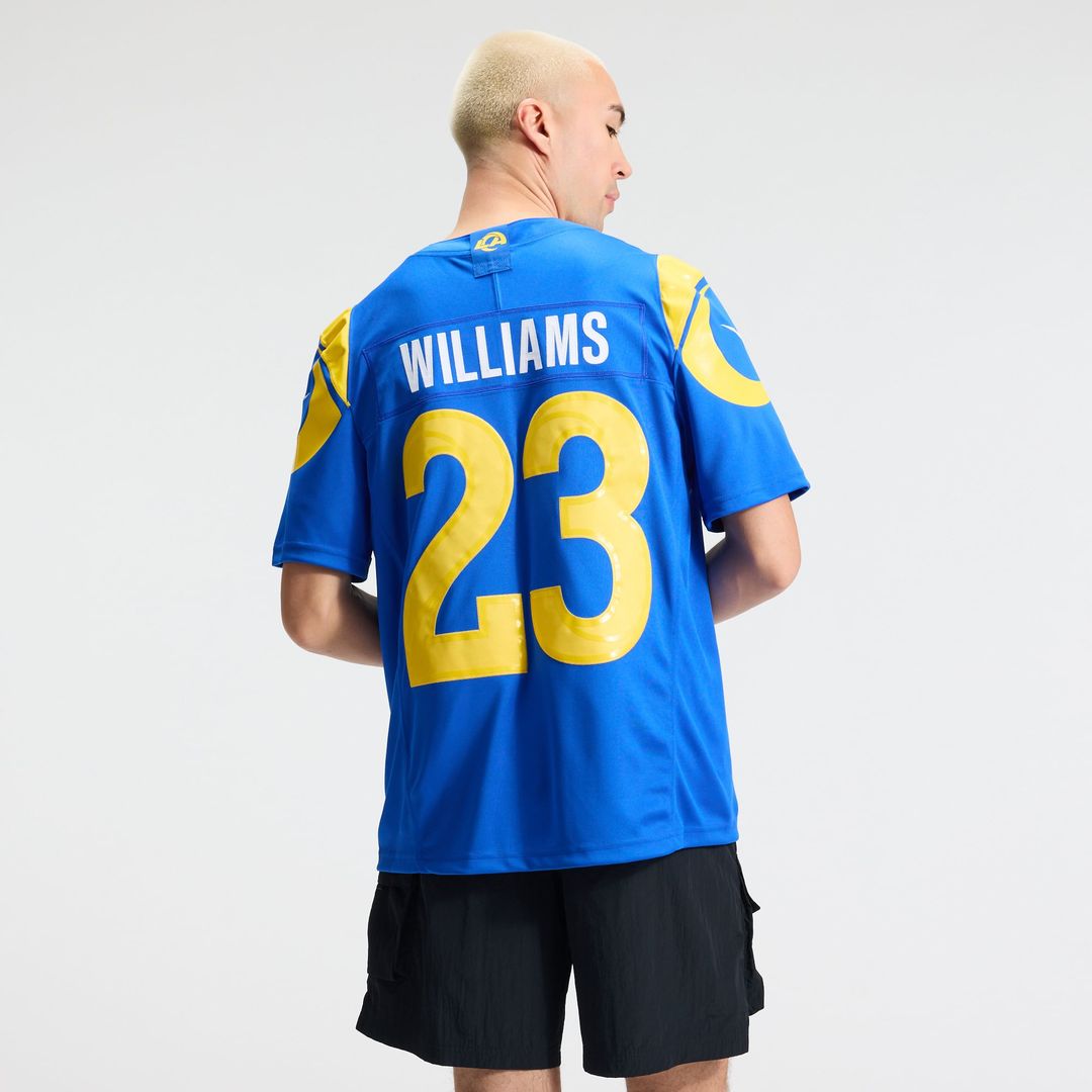 Men's Los Angeles Rams Kyren Williams Nike Royal Team Vapor product image 3