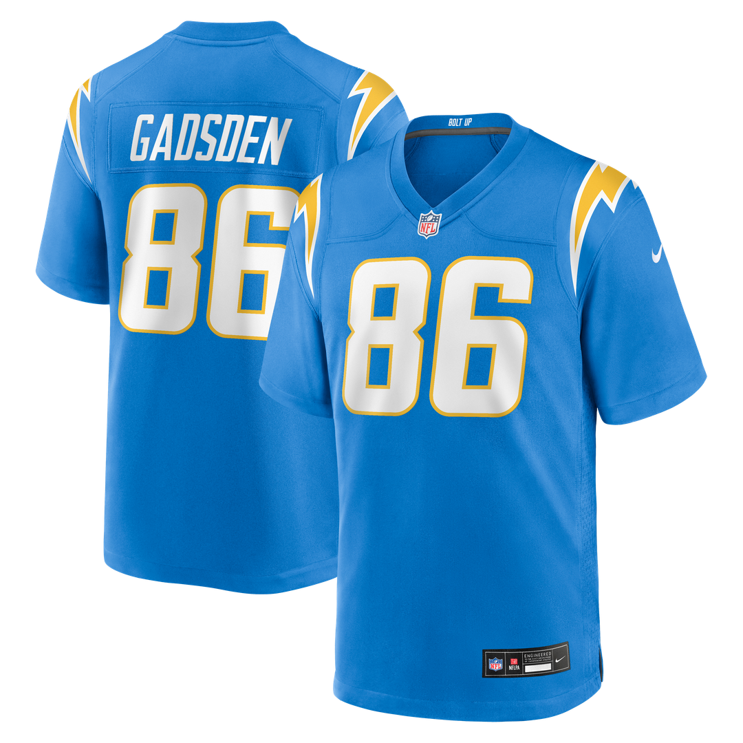 Men's Los Angeles Chargers Oronde Gadsden Nike Powder Blue product image 1