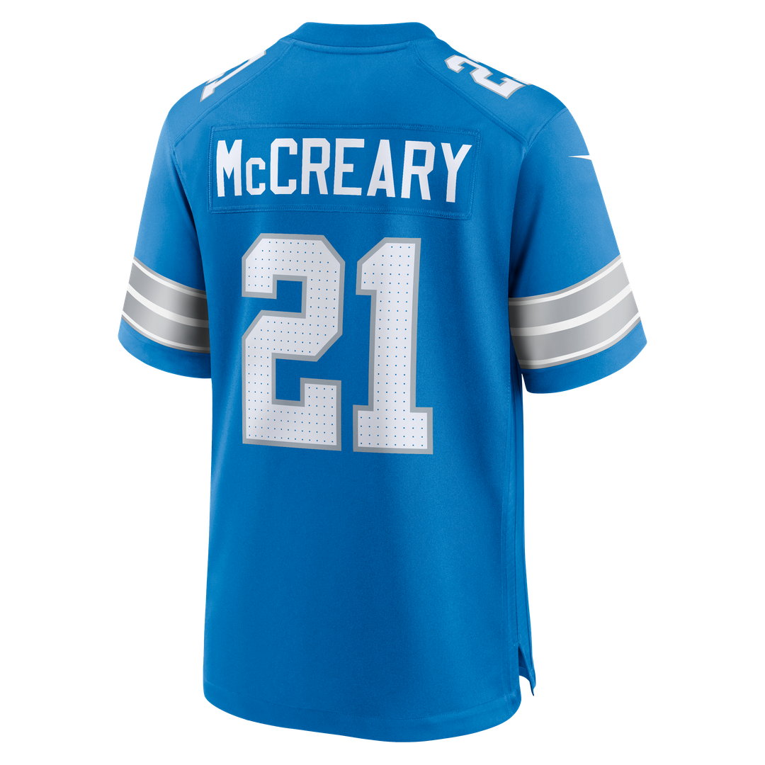 Men's Detroit Lions Roger McCreary Nike Blue Team Game product image 3