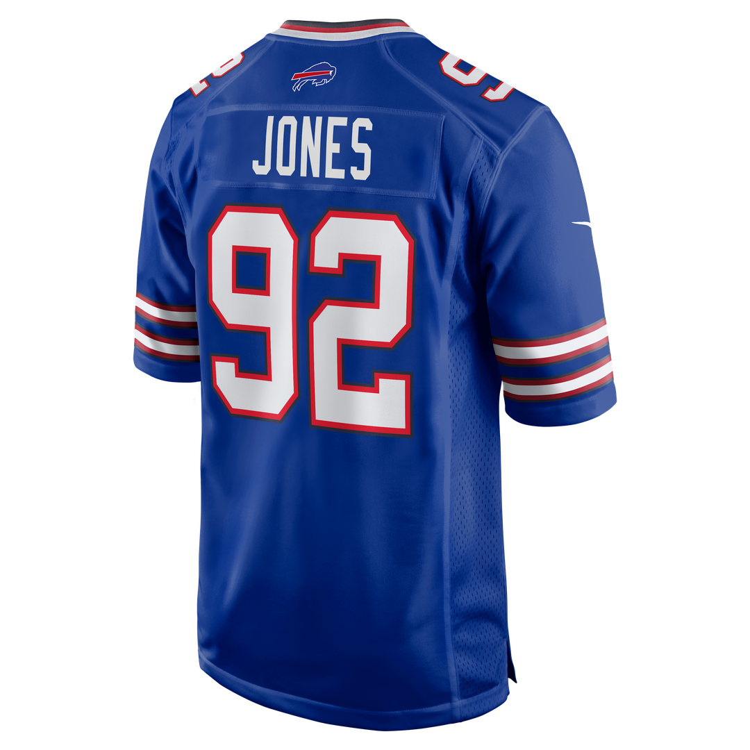 Men's Buffalo Bills DaQuan Jones Nike Royal Game Player product image 3
