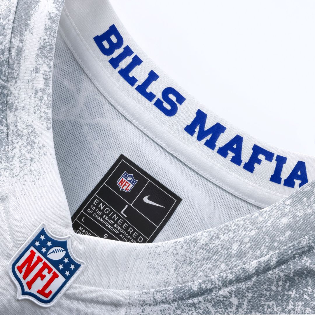 Men's Buffalo Bills Dawson Knox Nike White Rivalries product image 4