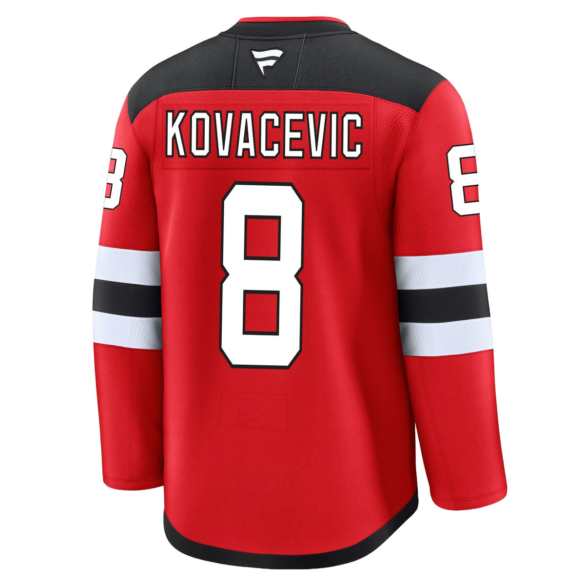 Johnathan Kovacevic New Jersey Devils Fanatics Premium Home Jersey product image 1, provided for visual reference and