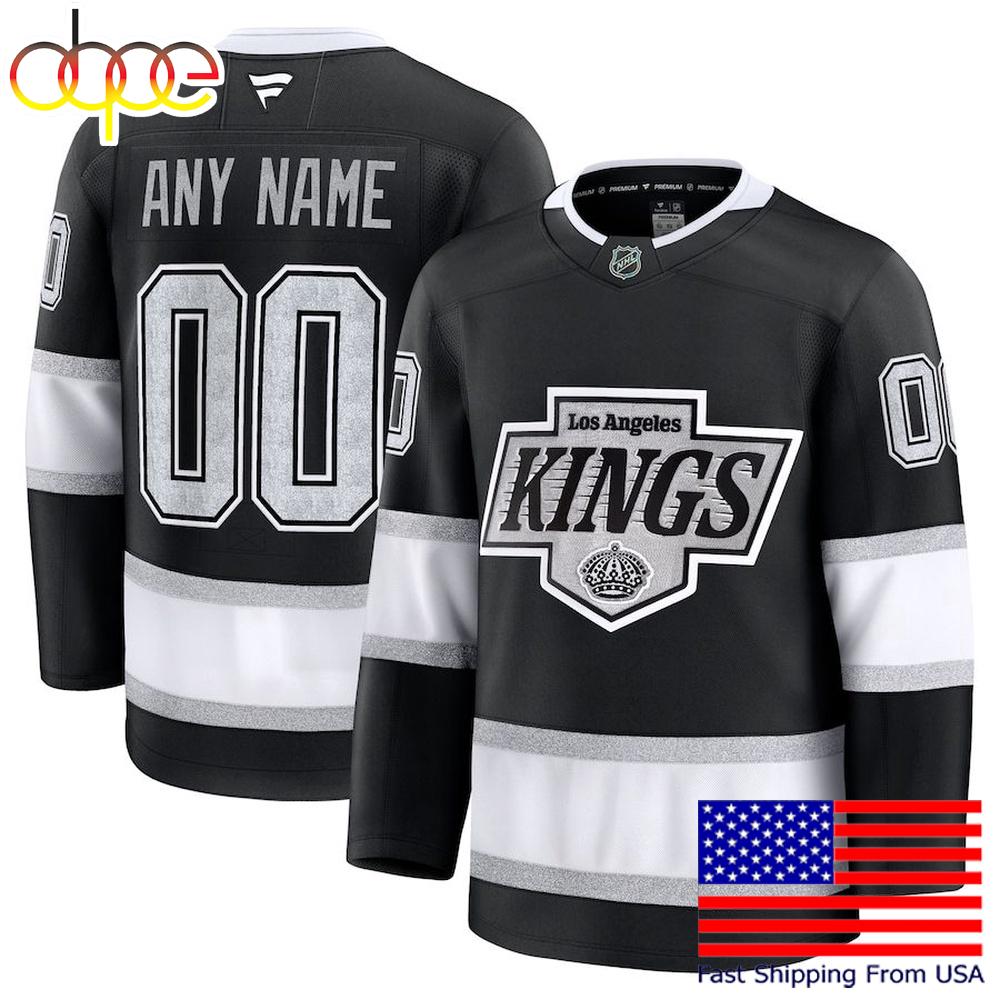 NHL Los Angeles Kings Home New Design 2025 Custom Hockey Jersey product image 1, provided for visual reference and product