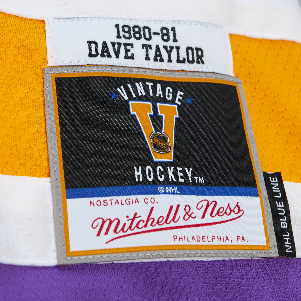 Kings NHL 1980 Dave Taylor Crown Jersey product image 4, provided for visual reference and product detail review