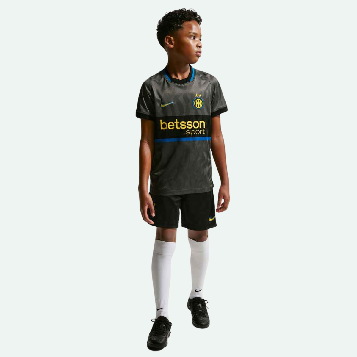 Inter Milan 26/27 Stadium Third Kids Jersey product image 4, provided for visual reference and product detail review