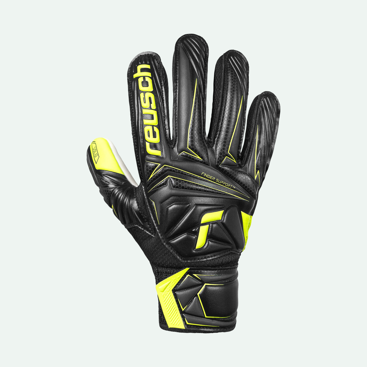 Attrakt Starter Solid Finger Support Goalkeeper Glove (Kids) product image 1, provided for visual reference and product